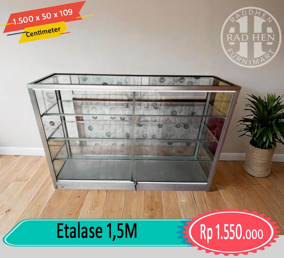 Etalase 1,5M
