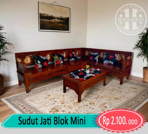 Sudut Jati Blok Mini