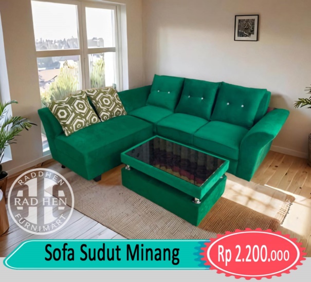 Sofa Sudut Minang