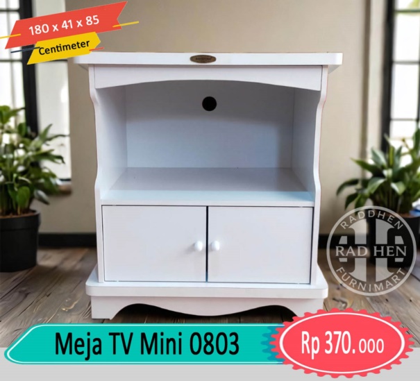 Meja TV 0803 Putih